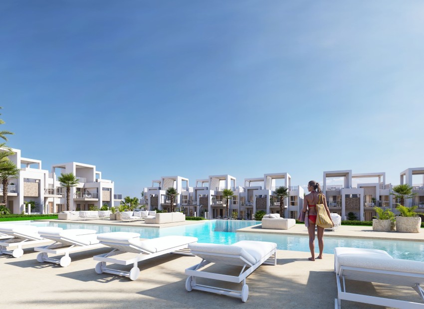 Nieuwbouw Woningen - Gelijkvloerse bungalow - Ciudad Quesada