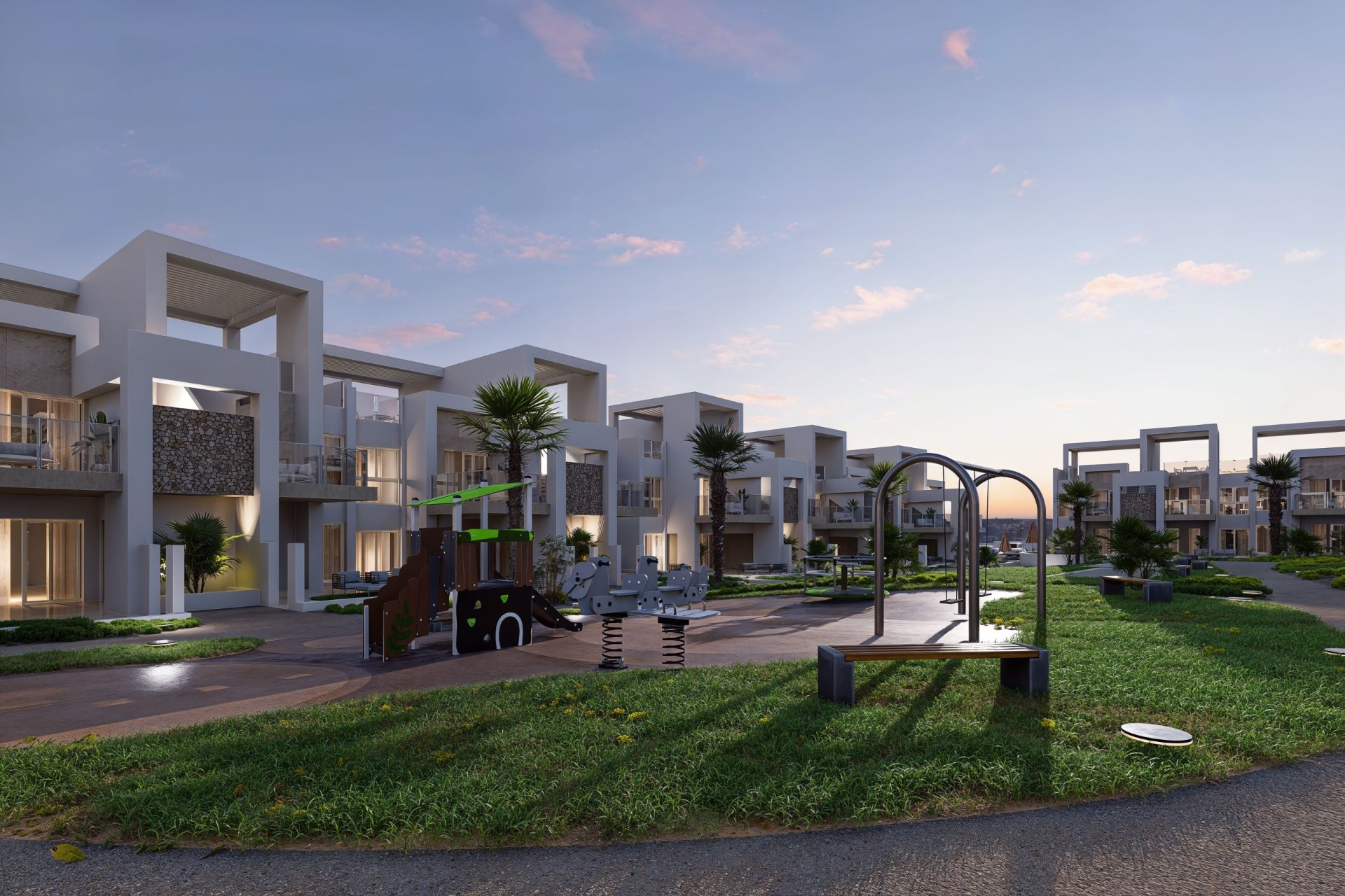 Nieuwbouw Woningen - Gelijkvloerse bungalow - Ciudad Quesada