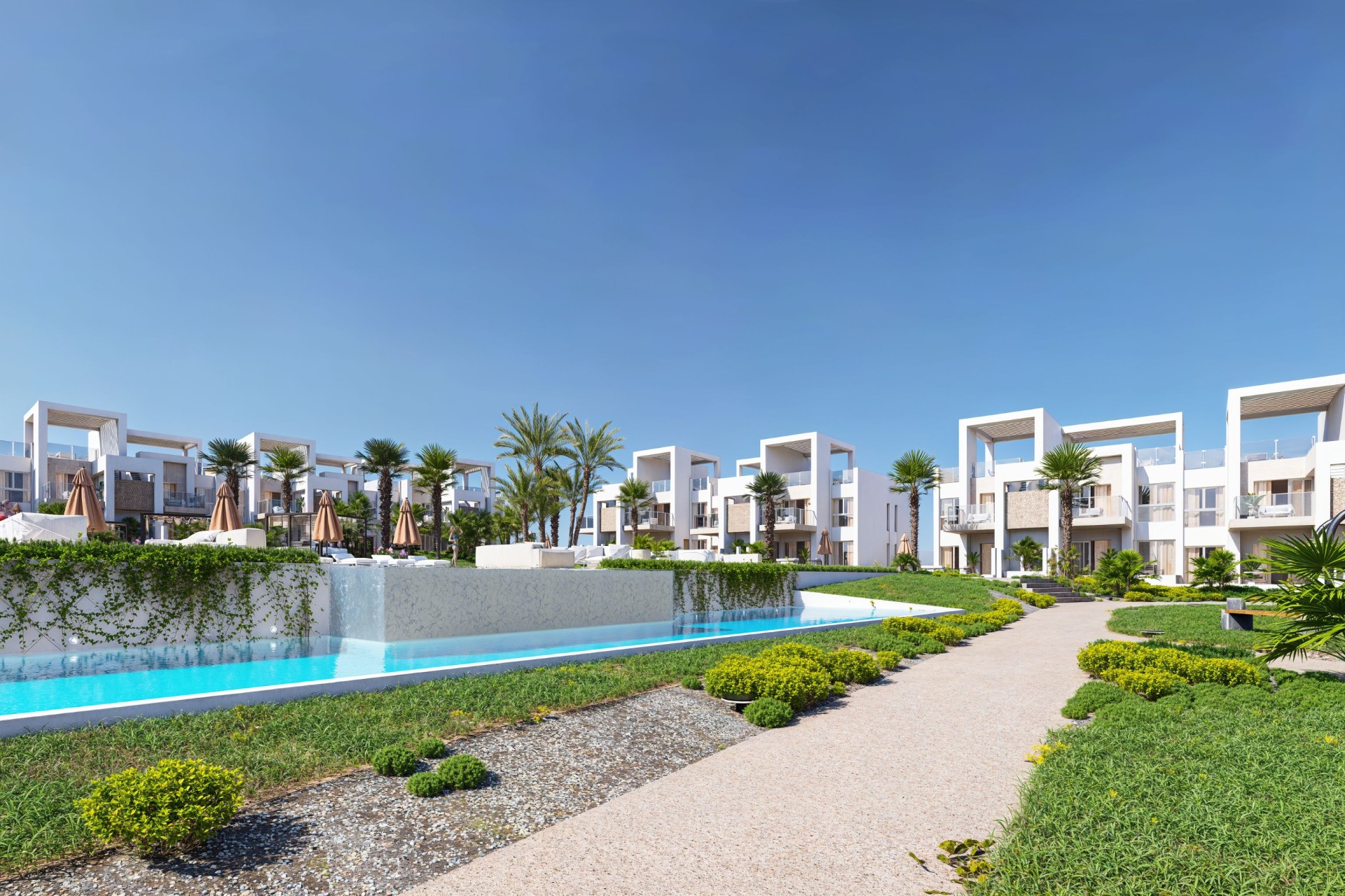 Nieuwbouw Woningen - Gelijkvloerse bungalow - Ciudad Quesada