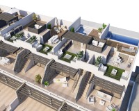 Nieuwbouw Woningen - Gelijkvloerse bungalow - Guardamar del Segura