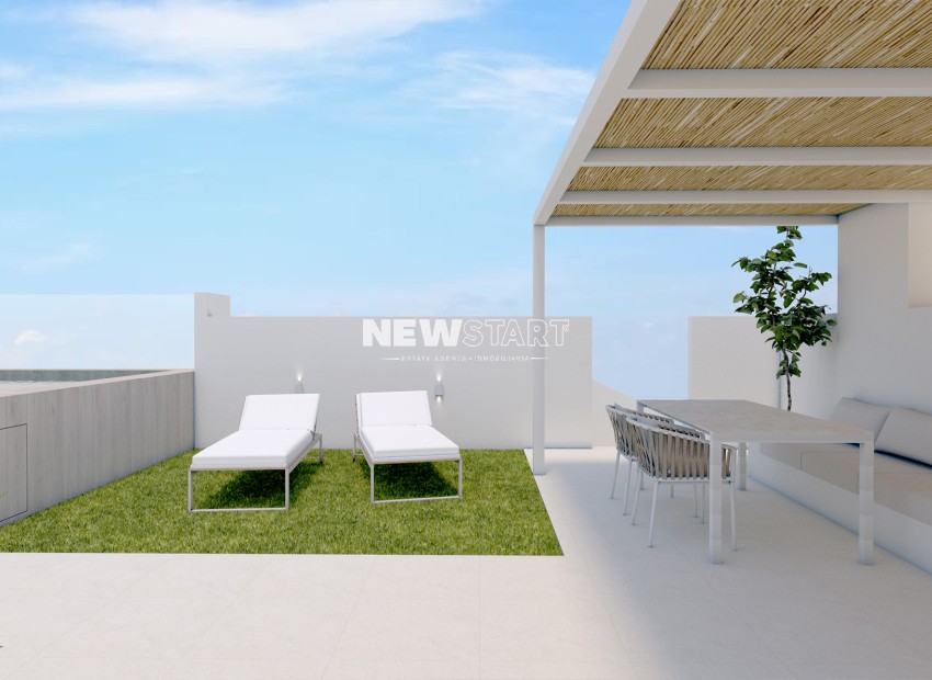 Nieuwbouw Woningen - Gelijkvloerse bungalow - Pilar de la Horadada