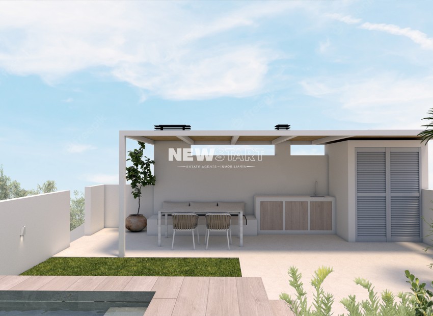 Nieuwbouw Woningen - Gelijkvloerse bungalow - Pilar de la Horadada