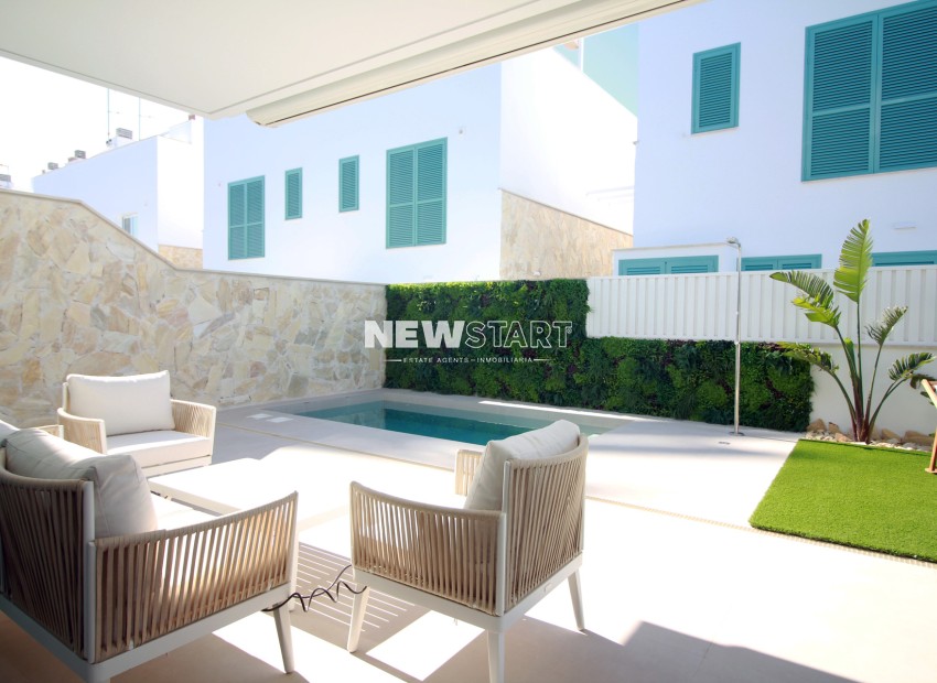 Nieuwbouw Woningen - Gelijkvloerse bungalow - Pilar de la Horadada