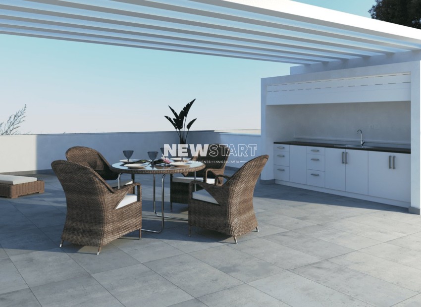 Nieuwbouw Woningen - Gelijkvloerse bungalow - Pilar de la Horadada