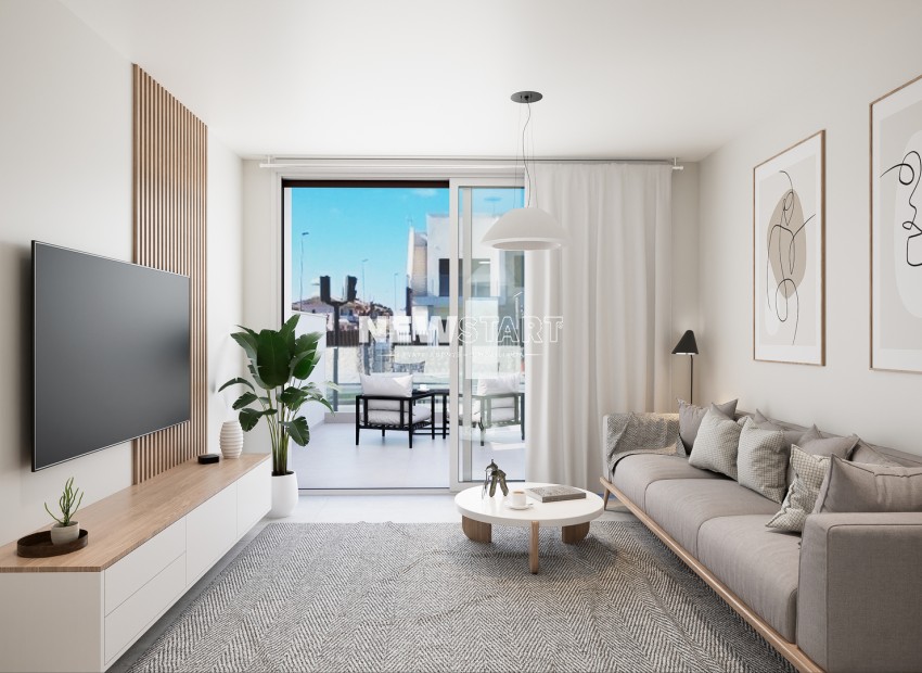 Nieuwbouw Woningen - Gelijkvloerse bungalow - Pilar de la Horadada