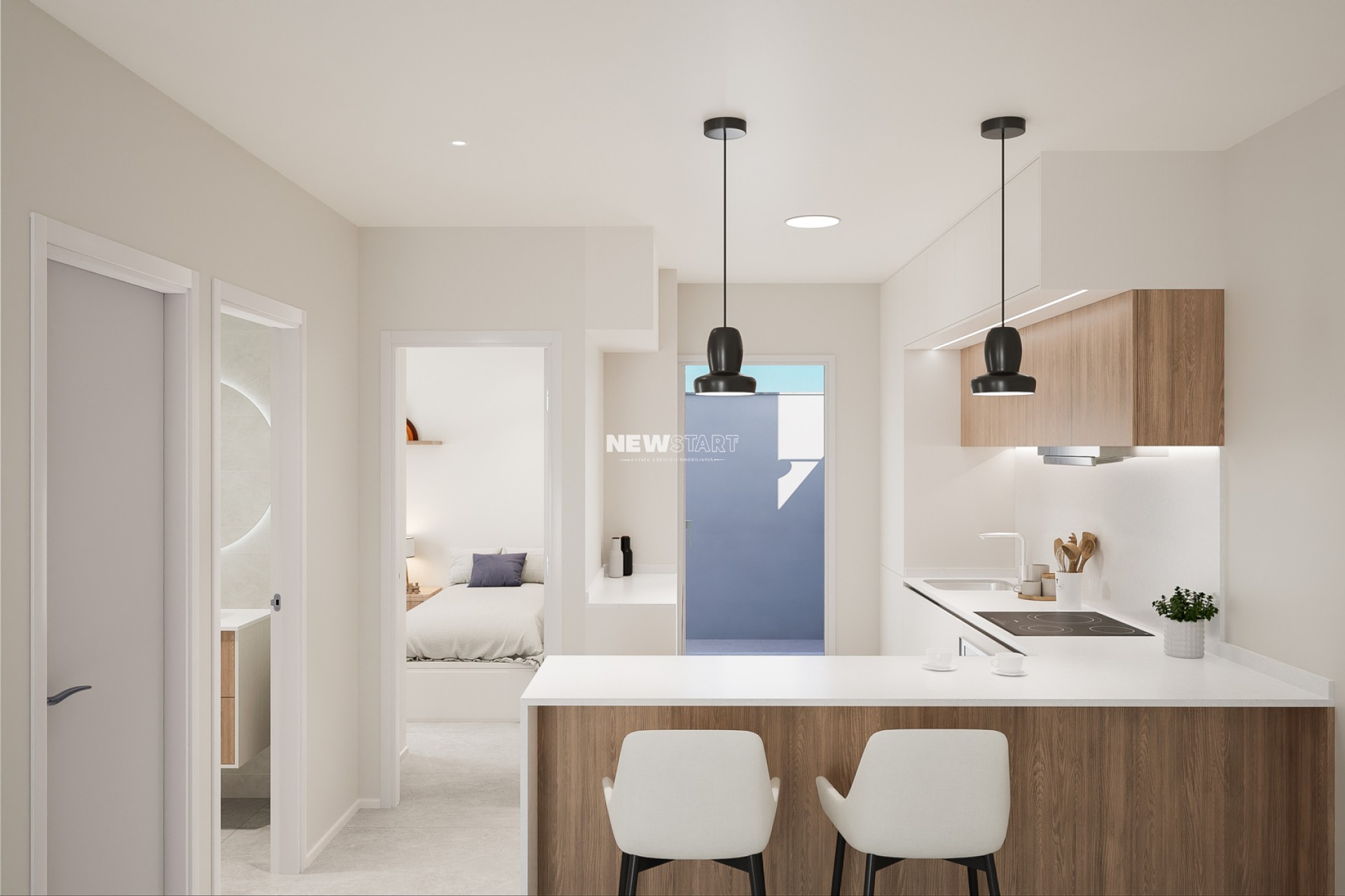 Nieuwbouw Woningen - Gelijkvloerse bungalow - Pilar de la Horadada