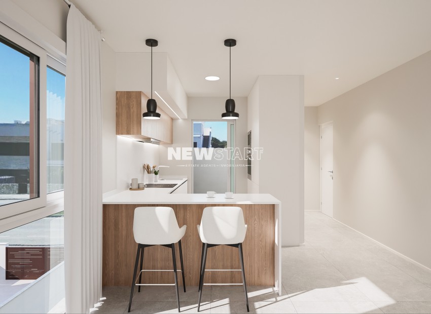 Nieuwbouw Woningen - Gelijkvloerse bungalow - Pilar de la Horadada