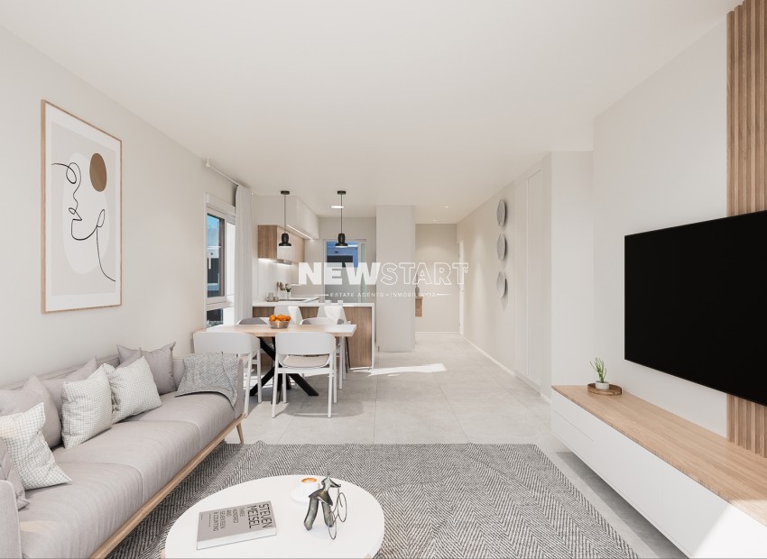 Nieuwbouw Woningen - Gelijkvloerse bungalow - Pilar de la Horadada