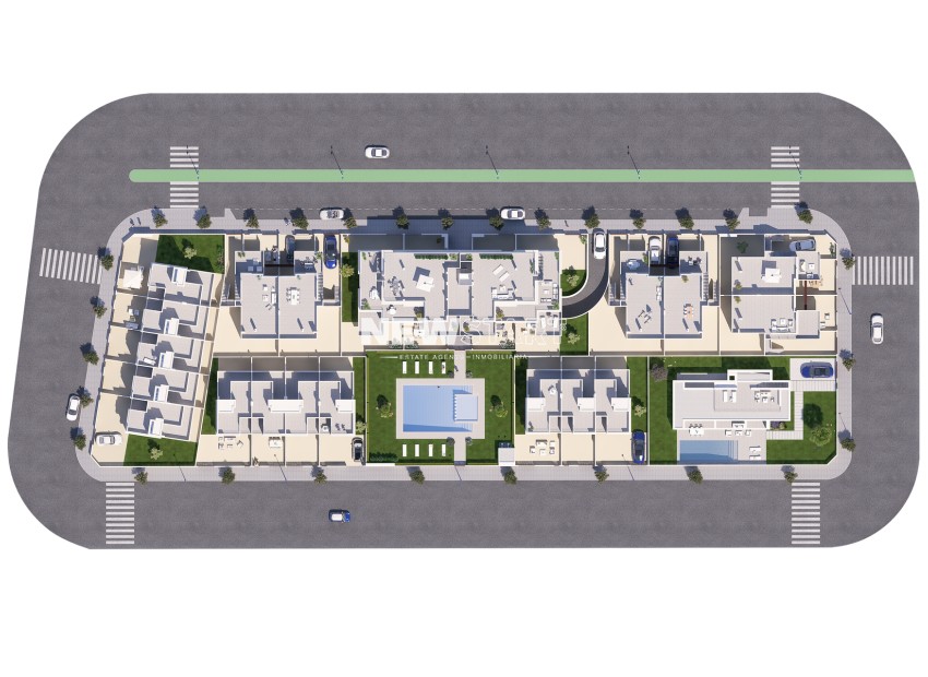 Nieuwbouw Woningen - Gelijkvloerse bungalow - Pilar de la Horadada