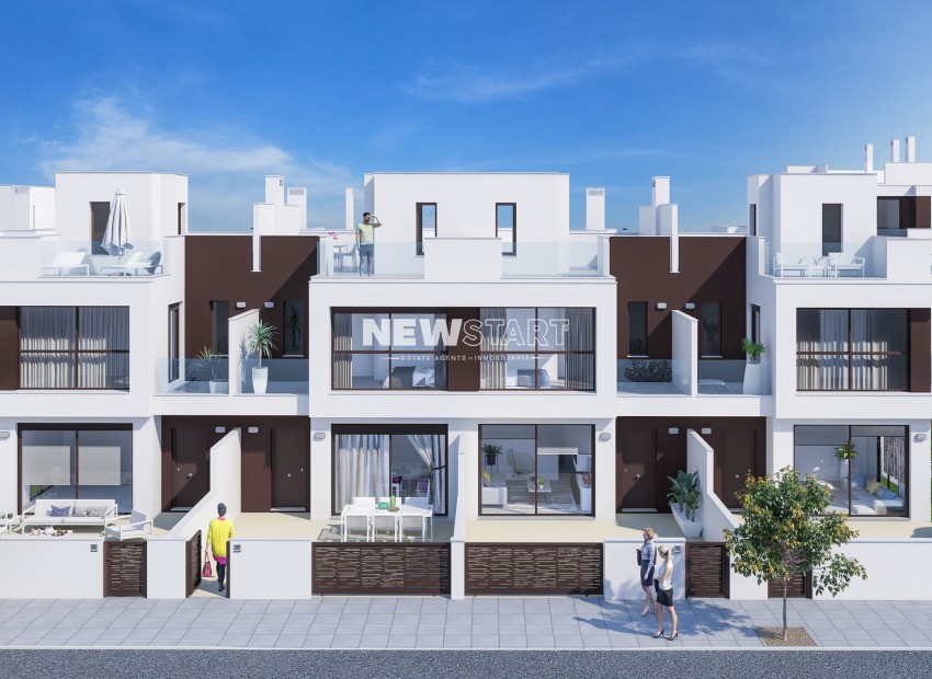 Nieuwbouw Woningen - Gelijkvloerse bungalow - Pilar de la Horadada