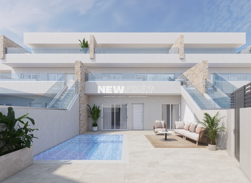 Nieuwbouw Woningen - Gelijkvloerse bungalow - Pilar de la Horadada