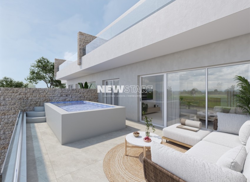 Nieuwbouw Woningen - Gelijkvloerse bungalow - Pilar de la Horadada