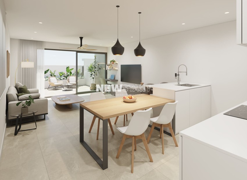 Nieuwbouw Woningen - Gelijkvloerse bungalow - Pilar de la Horadada