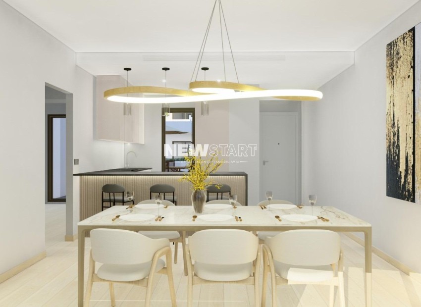 Nieuwbouw Woningen - Gelijkvloerse bungalow - Pilar de la Horadada