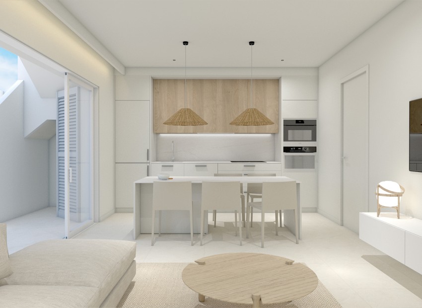 Nieuwbouw Woningen - Gelijkvloerse bungalow - Pilar de la Horadada