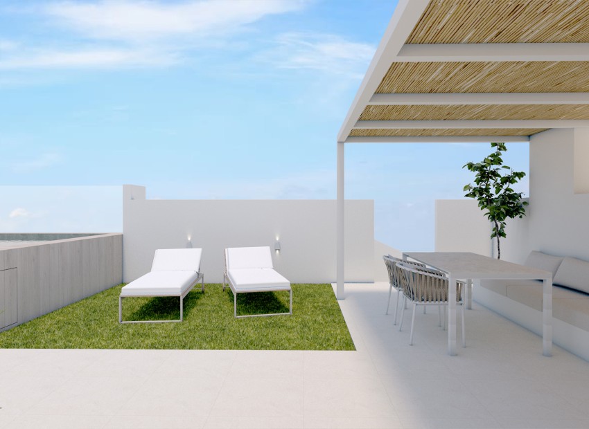 Nieuwbouw Woningen - Gelijkvloerse bungalow - Pilar de la Horadada
