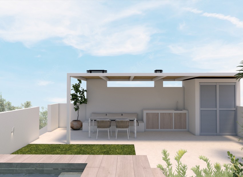 Nieuwbouw Woningen - Gelijkvloerse bungalow - Pilar de la Horadada