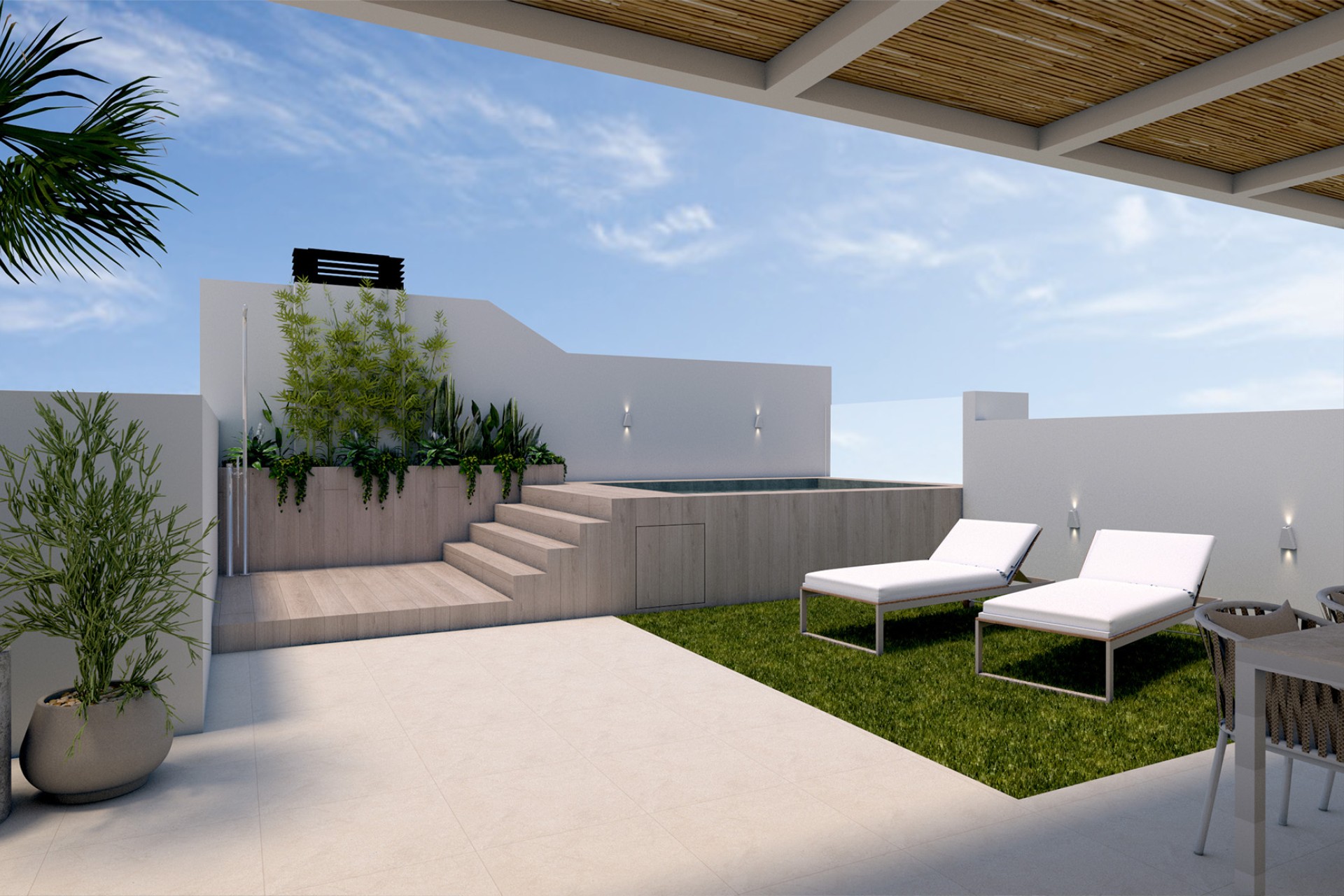 Nieuwbouw Woningen - Gelijkvloerse bungalow - Pilar de la Horadada