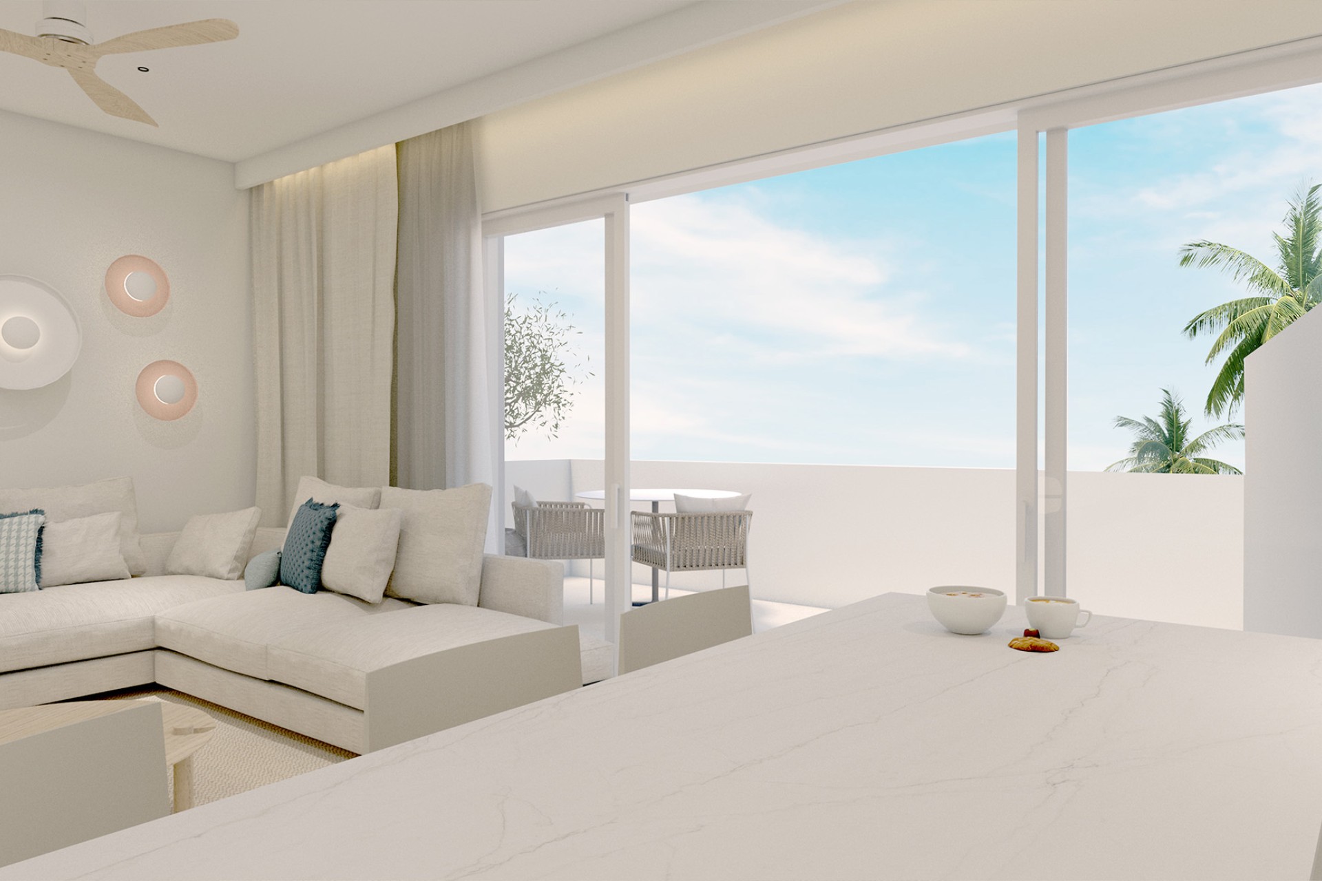 Nieuwbouw Woningen - Gelijkvloerse bungalow - Pilar de la Horadada
