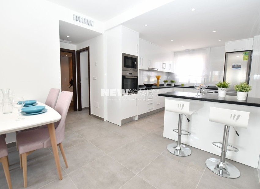 Nieuwbouw Woningen - Gelijkvloerse bungalow - San Miguel de Salinas