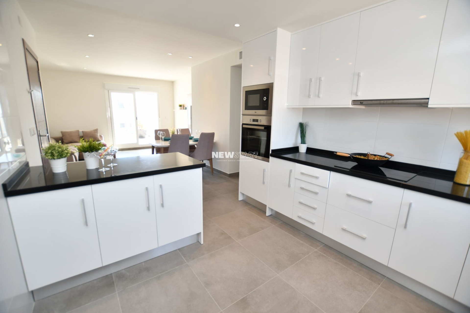 Nieuwbouw Woningen - Gelijkvloerse bungalow - San Miguel de Salinas