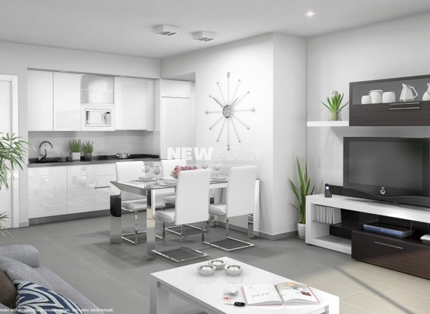 Nieuwbouw Woningen - Gelijkvloerse bungalow - San Miguel de Salinas