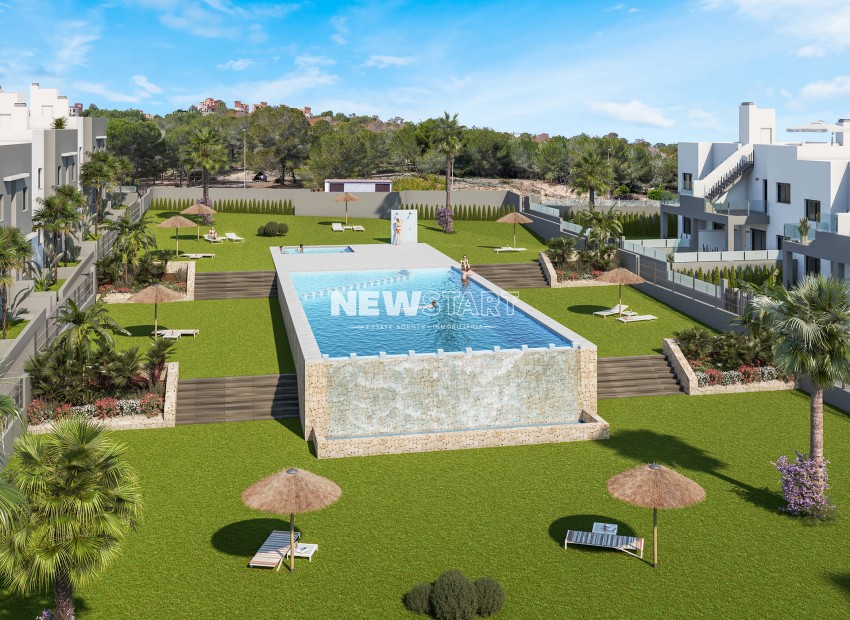 Nieuwbouw Woningen - Gelijkvloerse bungalow - San Miguel de Salinas