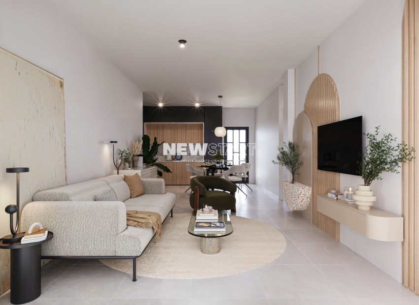 Nieuwbouw Woningen - Gelijkvloerse bungalow - San Miguel de Salinas