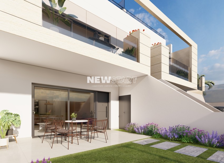 Nieuwbouw Woningen - Gelijkvloerse bungalow - San Pedro del Pinatar