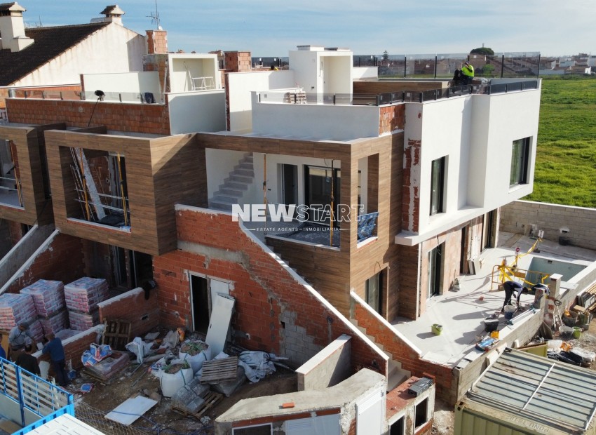 Nieuwbouw Woningen - Gelijkvloerse bungalow - San Pedro del Pinatar