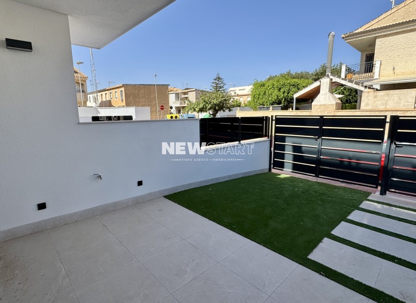 Nieuwbouw Woningen - Gelijkvloerse bungalow - San Pedro del Pinatar