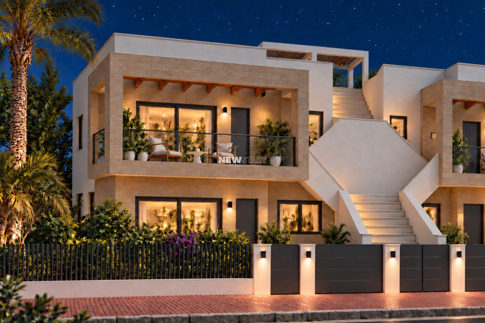 Nieuwbouw Woningen - Gelijkvloerse bungalow - San Pedro del Pinatar