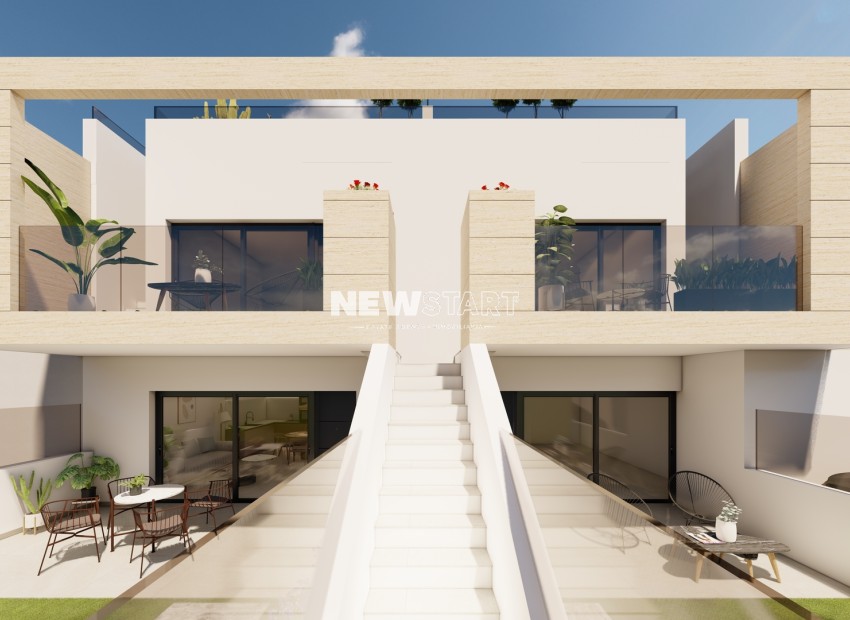 Nieuwbouw Woningen - Gelijkvloerse bungalow - San Pedro del Pinatar
