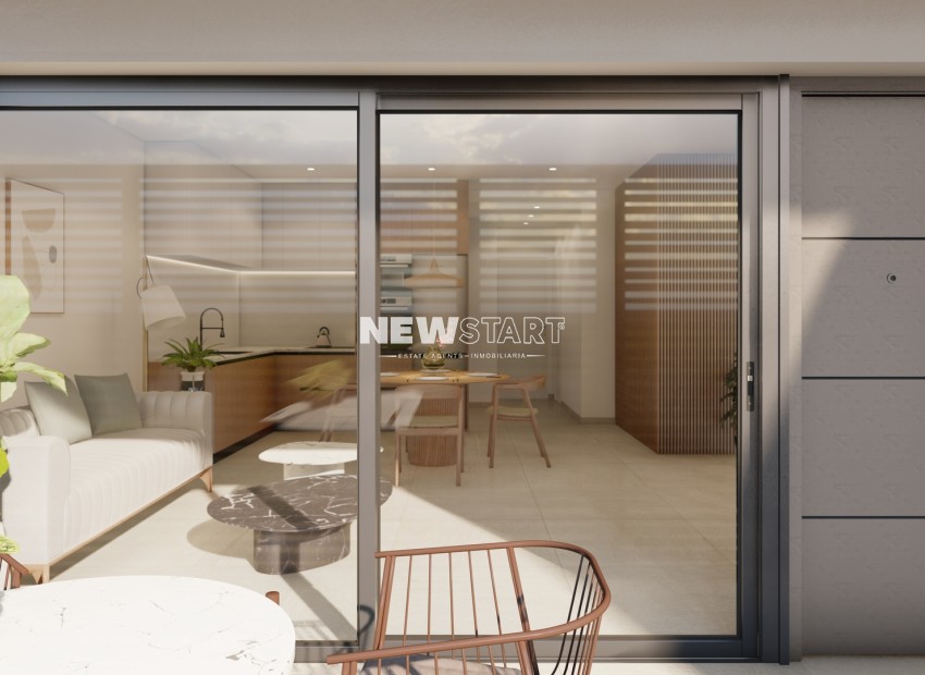 Nieuwbouw Woningen - Gelijkvloerse bungalow - San Pedro del Pinatar