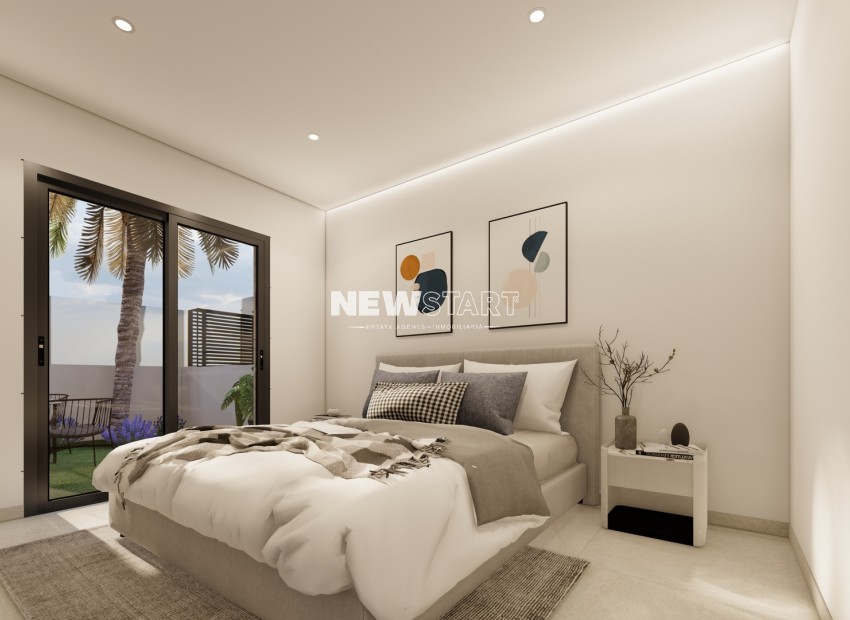 Nieuwbouw Woningen - Gelijkvloerse bungalow - San Pedro del Pinatar