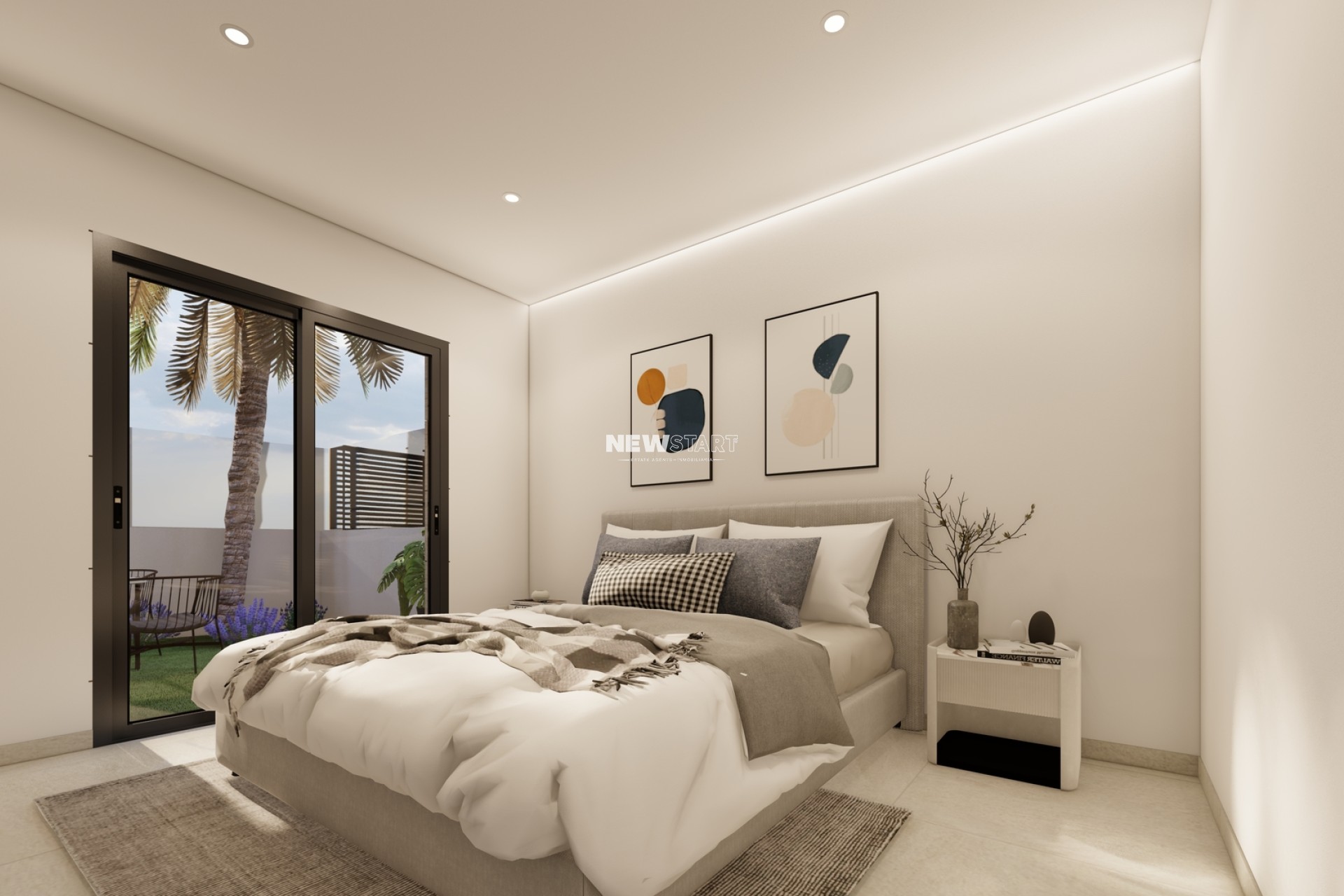 Nieuwbouw Woningen - Gelijkvloerse bungalow - San Pedro del Pinatar