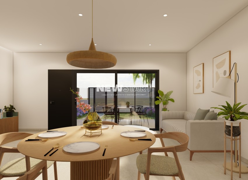 Nieuwbouw Woningen - Gelijkvloerse bungalow - San Pedro del Pinatar