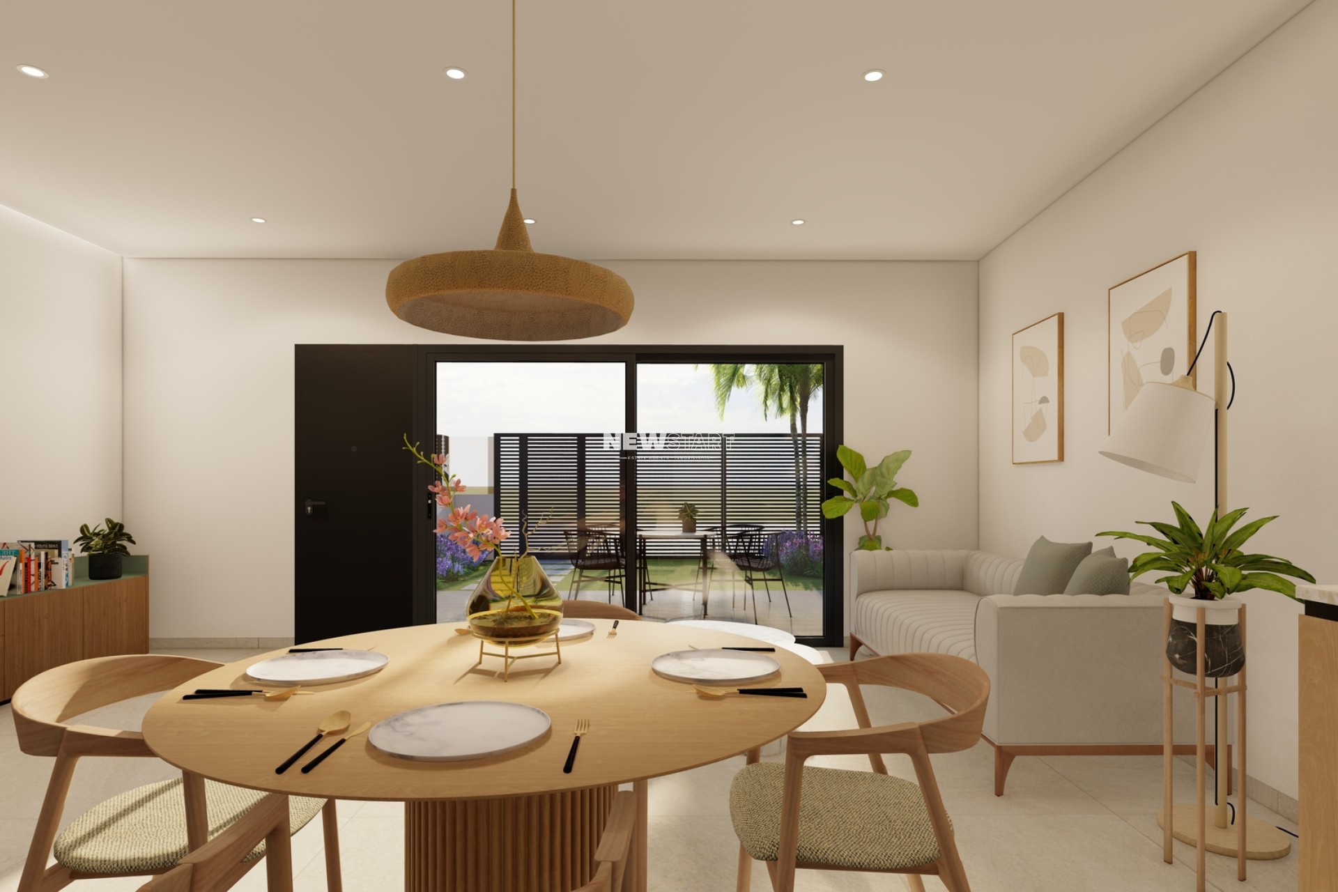 Nieuwbouw Woningen - Gelijkvloerse bungalow - San Pedro del Pinatar