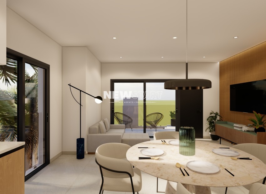 Nieuwbouw Woningen - Gelijkvloerse bungalow - San Pedro del Pinatar