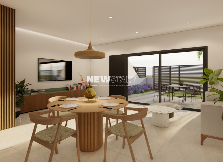 Nieuwbouw Woningen - Gelijkvloerse bungalow - San Pedro del Pinatar