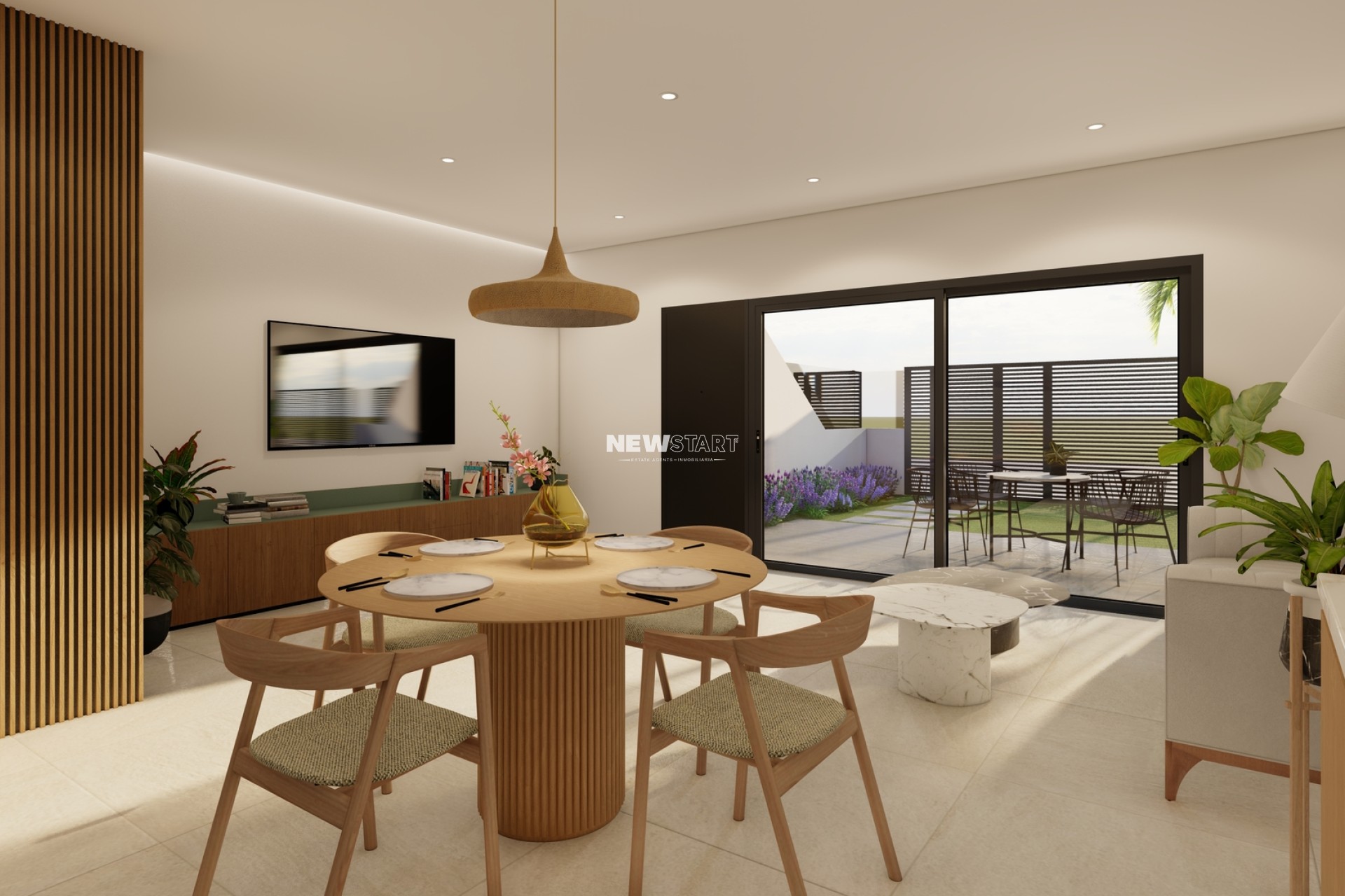 Nieuwbouw Woningen - Gelijkvloerse bungalow - San Pedro del Pinatar