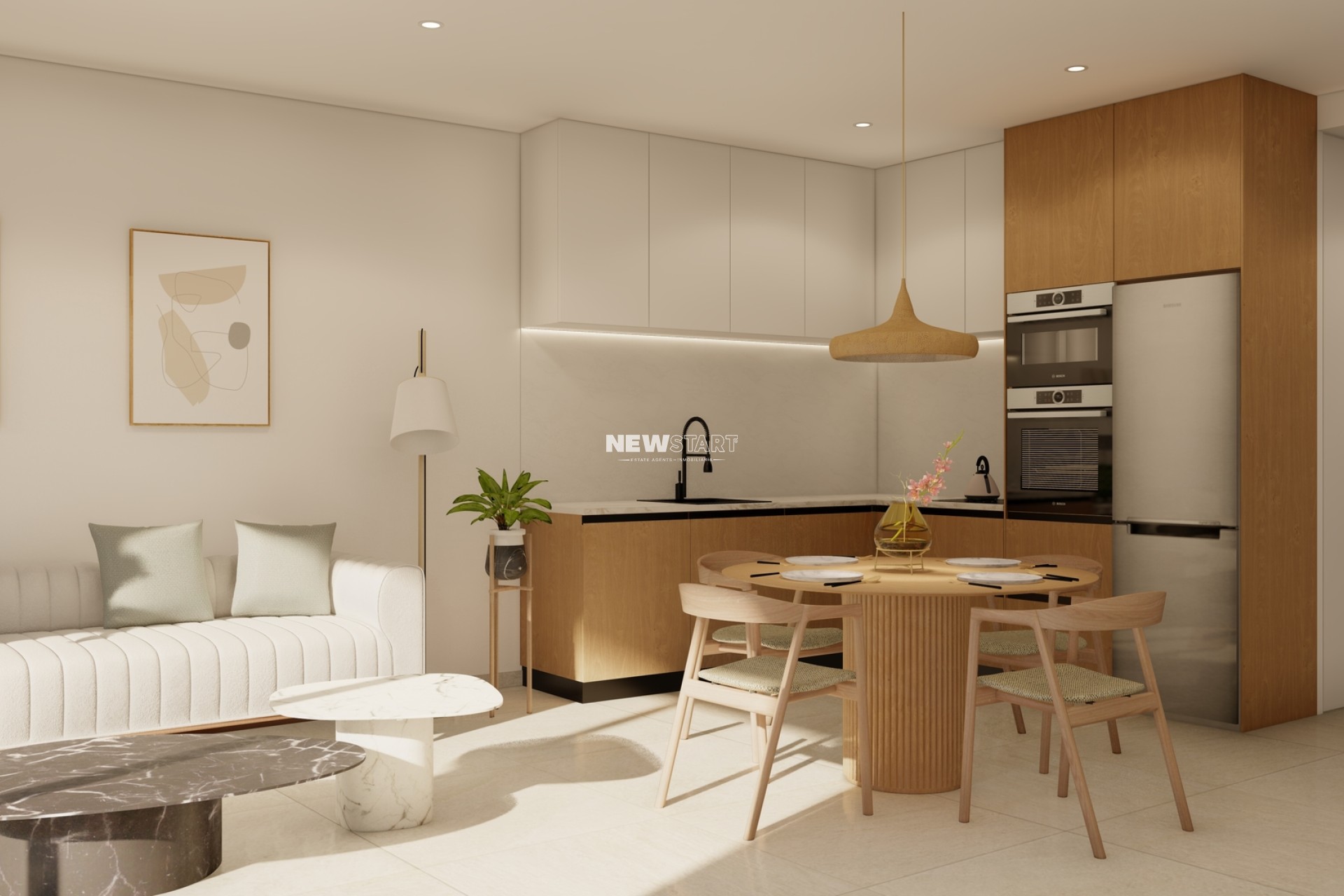 Nieuwbouw Woningen - Gelijkvloerse bungalow - San Pedro del Pinatar