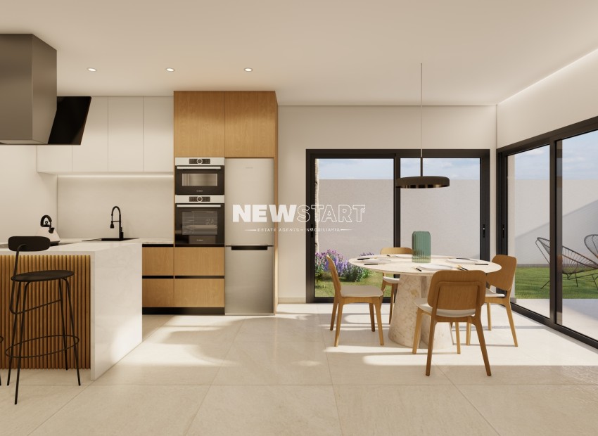 Nieuwbouw Woningen - Gelijkvloerse bungalow - San Pedro del Pinatar