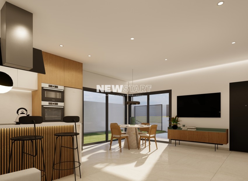 Nieuwbouw Woningen - Gelijkvloerse bungalow - San Pedro del Pinatar