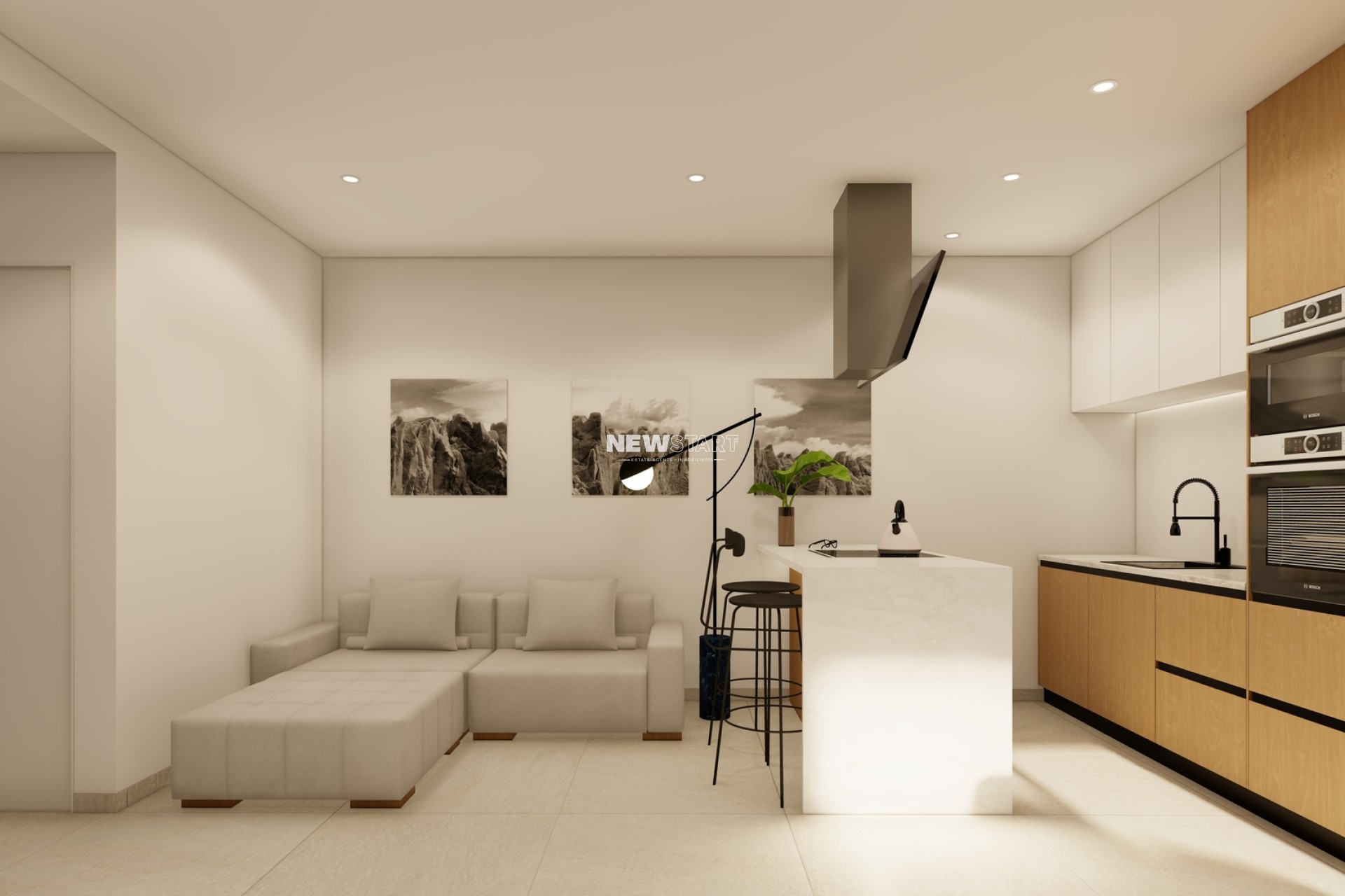 Nieuwbouw Woningen - Gelijkvloerse bungalow - San Pedro del Pinatar