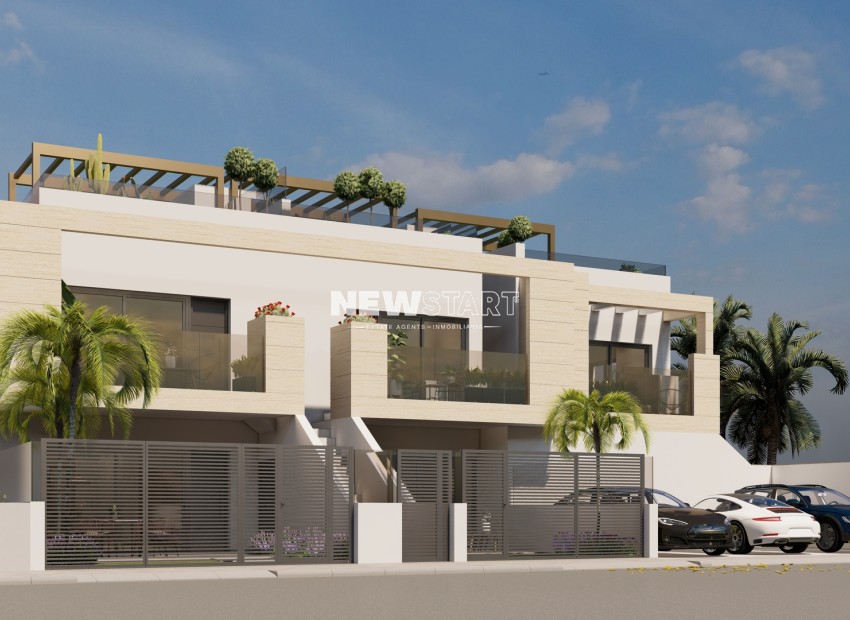 Nieuwbouw Woningen - Gelijkvloerse bungalow - San Pedro del Pinatar