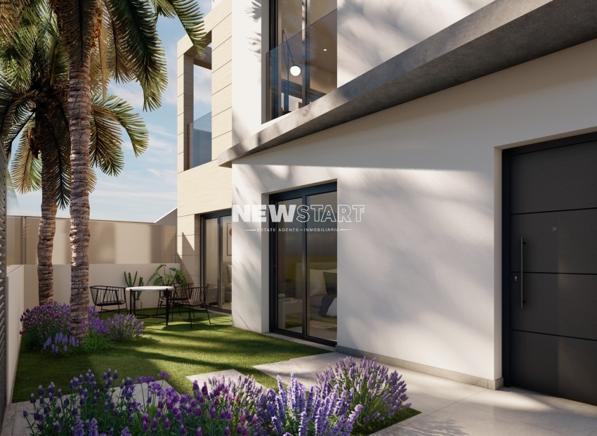 Nieuwbouw Woningen - Gelijkvloerse bungalow - San Pedro del Pinatar