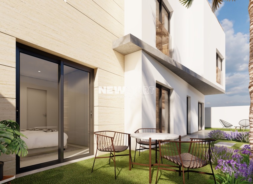 Nieuwbouw Woningen - Gelijkvloerse bungalow - San Pedro del Pinatar