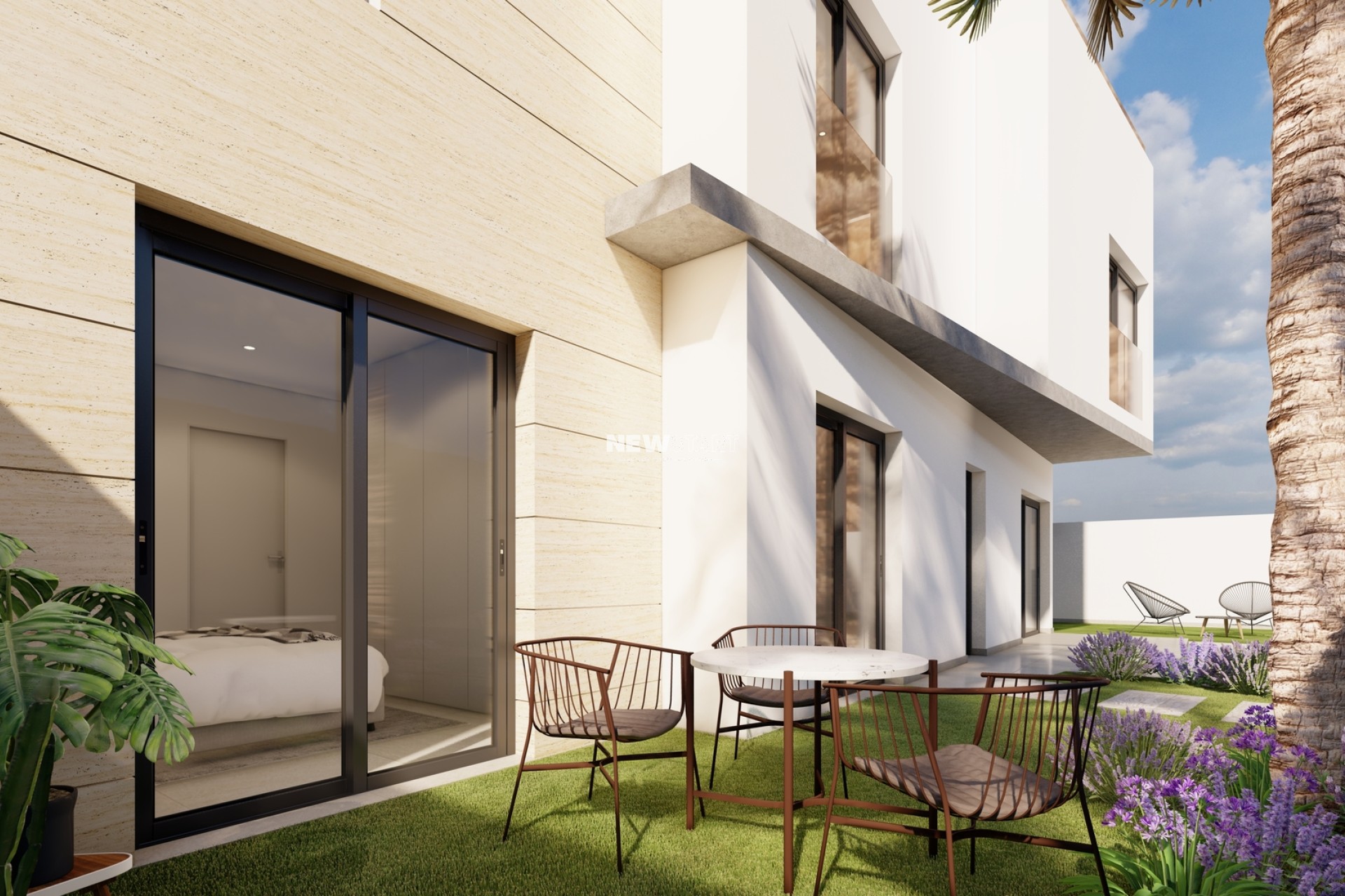 Nieuwbouw Woningen - Gelijkvloerse bungalow - San Pedro del Pinatar