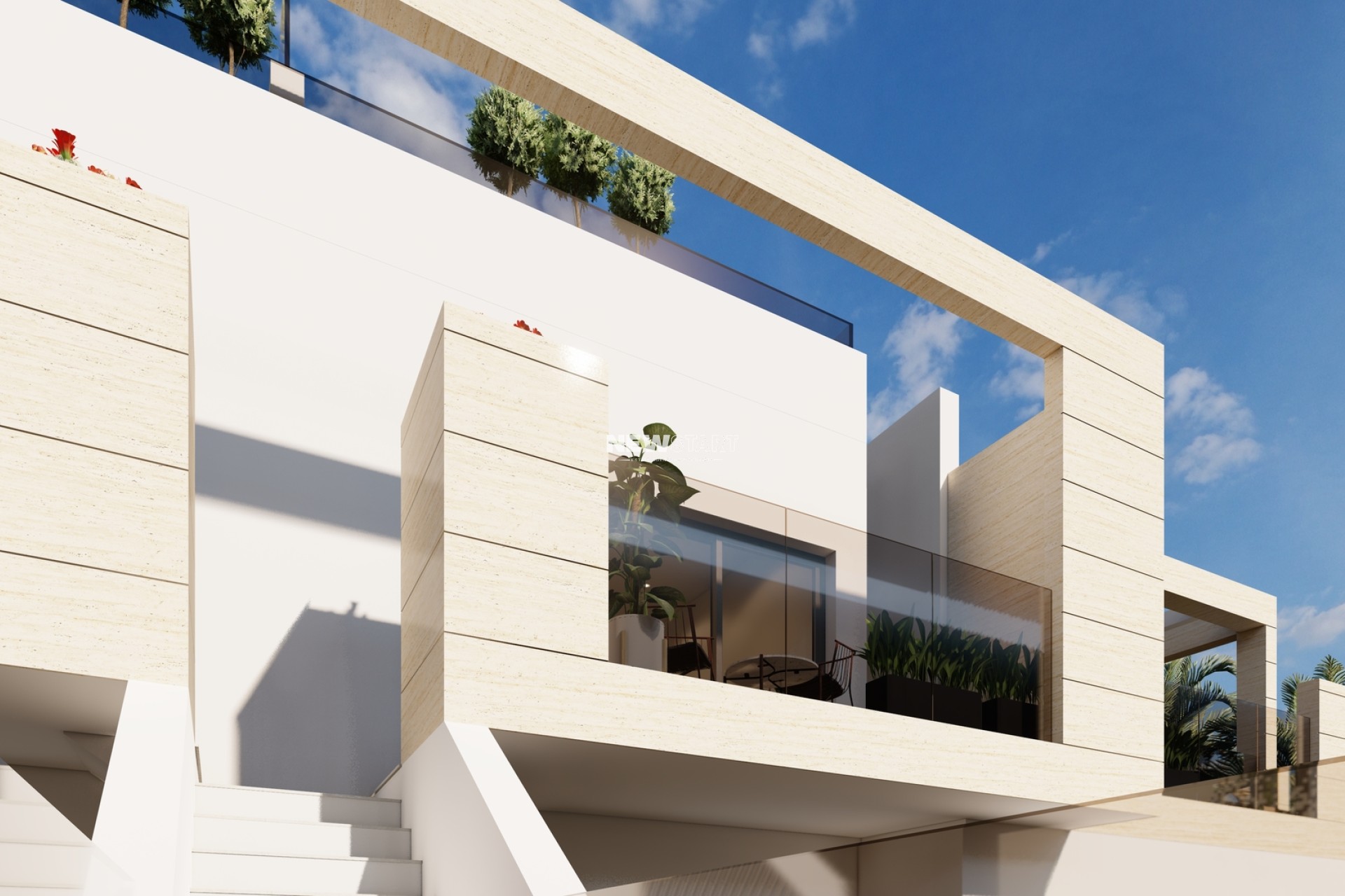 Nieuwbouw Woningen - Gelijkvloerse bungalow - San Pedro del Pinatar